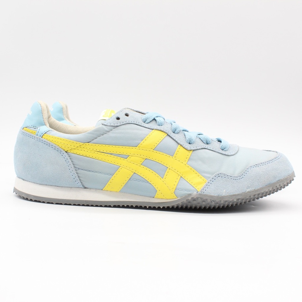 Women’s Onitsuka Tiger Serrano blue yellow size 7